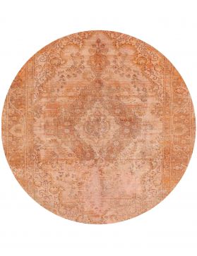 Tappeto vintage persiano  arancione <br/>191 x 191 cm