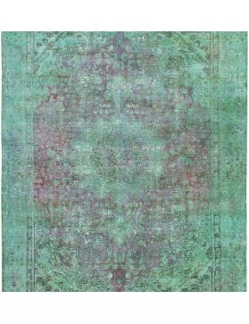 Tappeto vintage persiano  verde <br/>230 x 230 cm