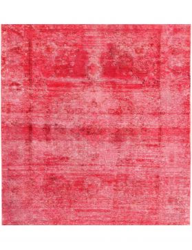 Tappeto vintage persiano  rosso <br/>182 x 182 cm