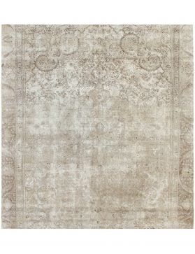 Quadrat  Vintage Teppich  grün <br/>270 x 270 cm