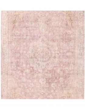 Quadrat  Vintage Teppich  beige <br/>265 x 265 cm