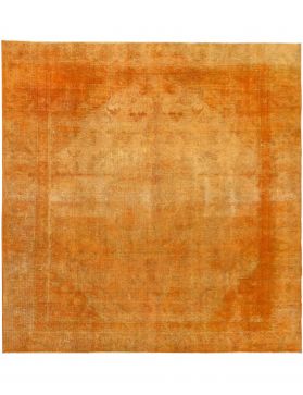 Quadrat Vintage Perserteppich  orange <br/>268 x 268 cm