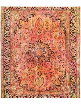 Persisk vintagetæppe 330 x 288 multifarvet