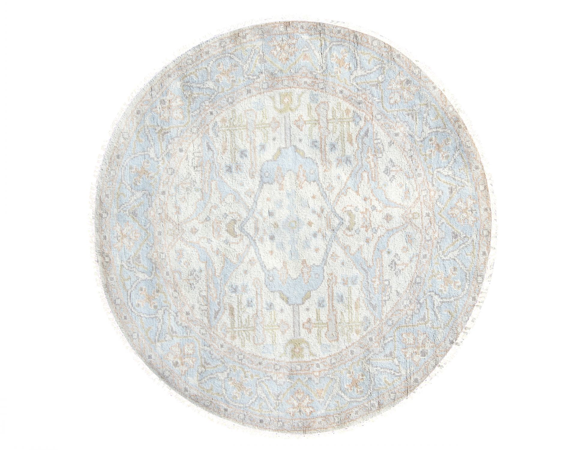 OUSHAK Indo  beige <br/>150 x 154 cm