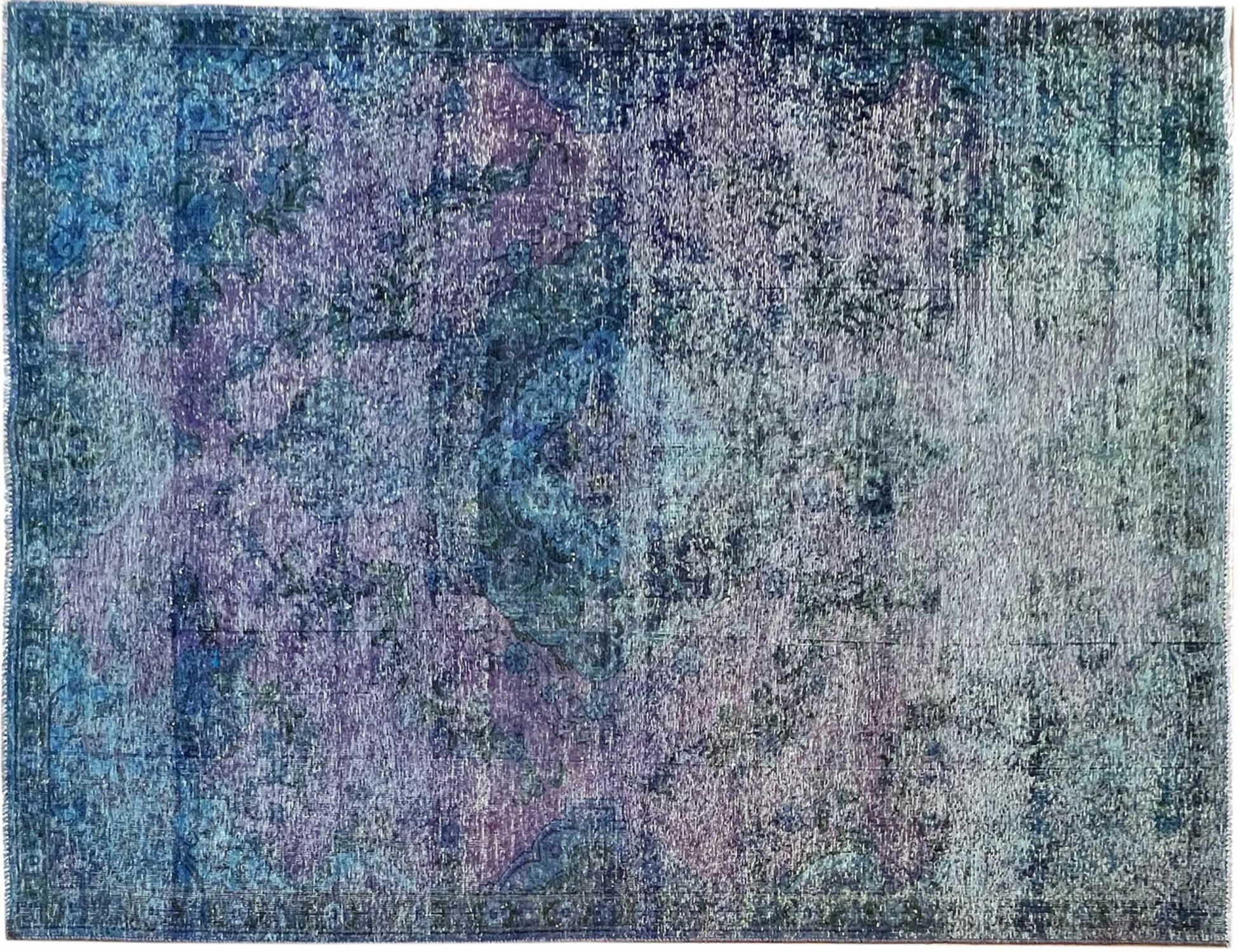 Tapis Persan vintage  bleu <br/>273 x 187 cm