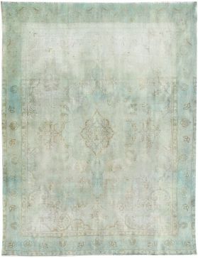 Tappeto vintage persiano  turchese <br/>390 x 296 cm