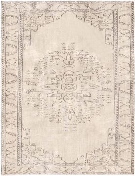 Alfombra vintage 259 X 152 beige