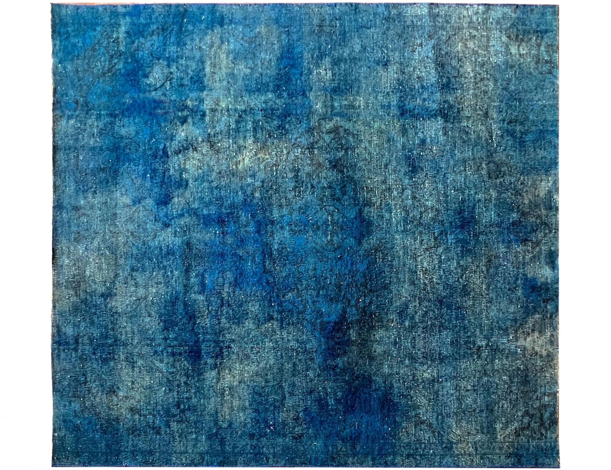 Tappeto Vintage  blu <br/>223 x 204 cm