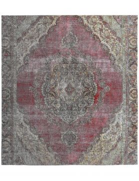 Square Retro Rug  beige  <br/>257 x 257 cm