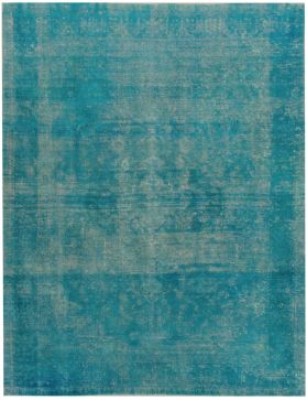 Perzisch vintage tapijt 300 x 203 blauw
