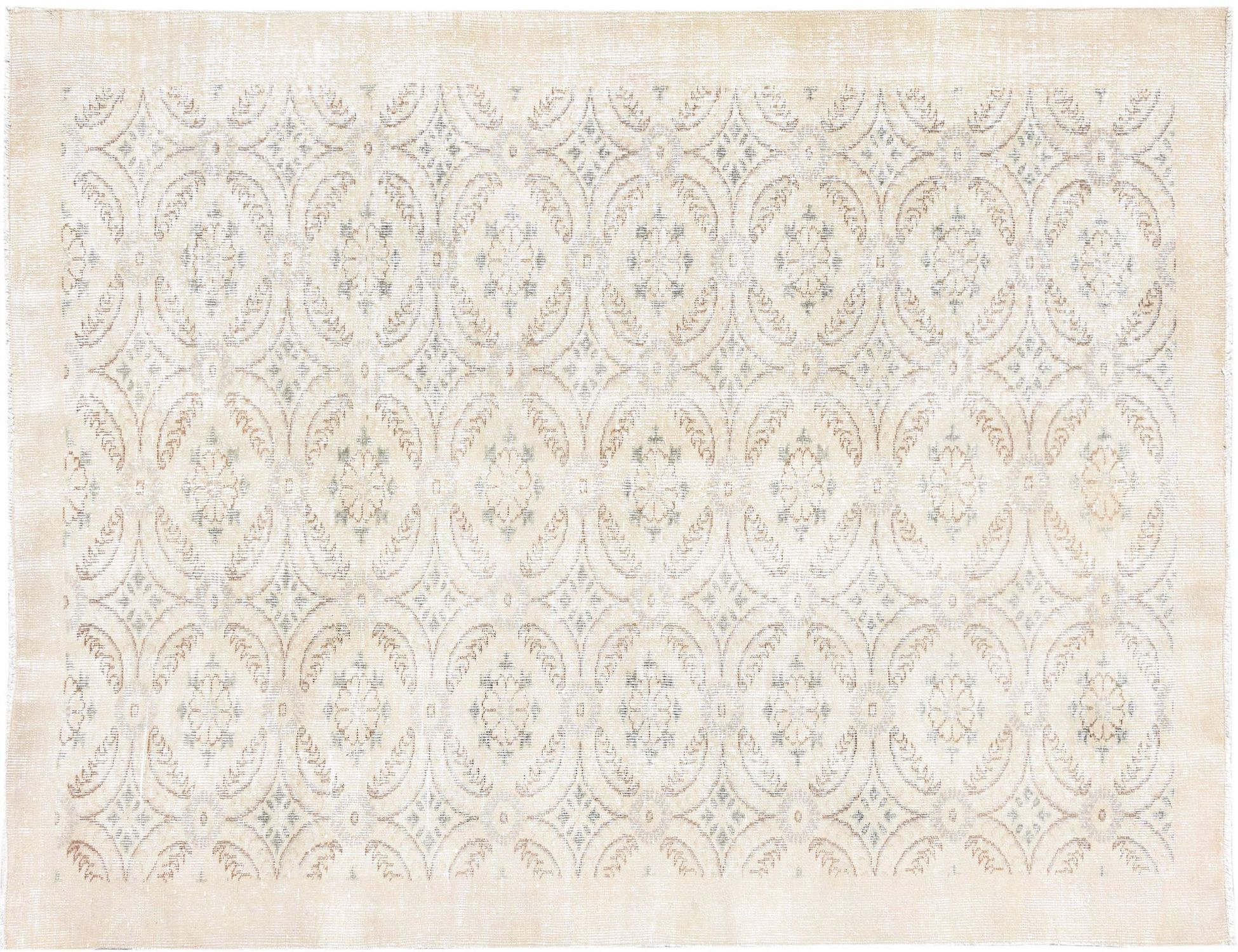 Alfombra vintage  beige <br/>263 x 154 cm