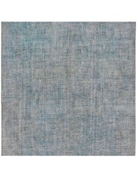 Quadrat Vintage Teppich  blau <br/>276 x 276 cm