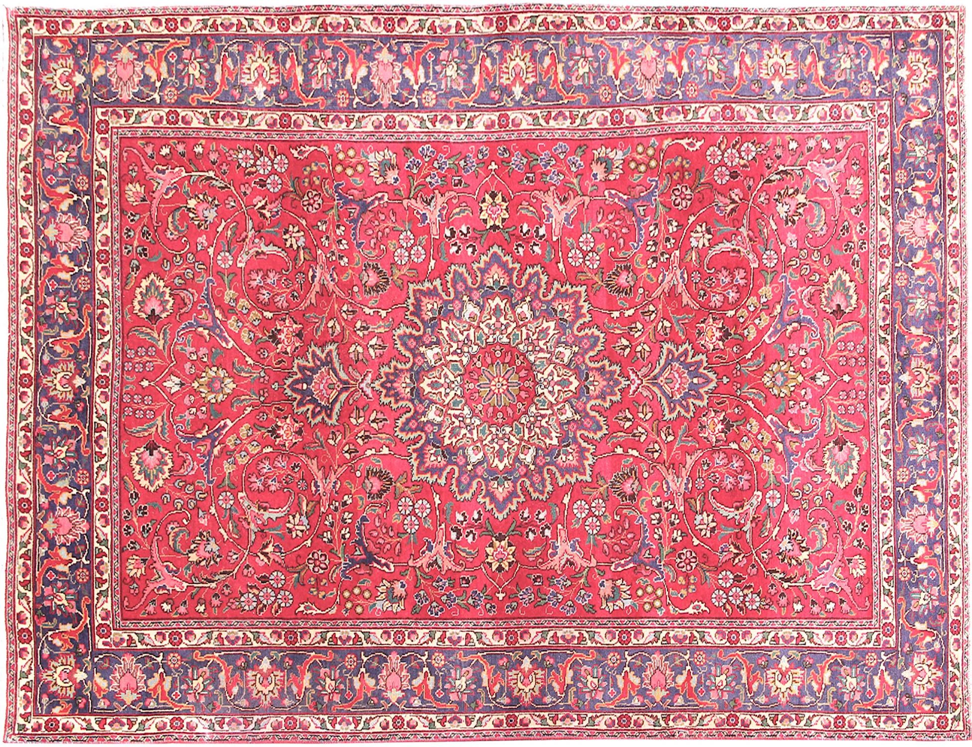 Tabriz Tappeto  rosso <br/>292 x 196 cm