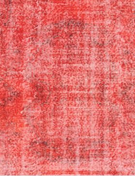 Quadrat Vintage Teppich  rot <br/>152 x 152 cm