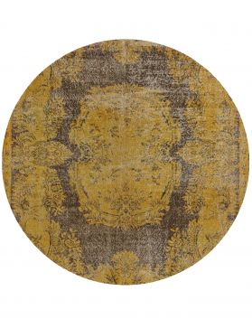 Tappeto Vintage  giallo <br/>197 x 197 cm