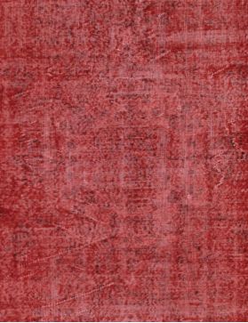 Quadrat Vintage Teppich  rot <br/>183 x 183 cm