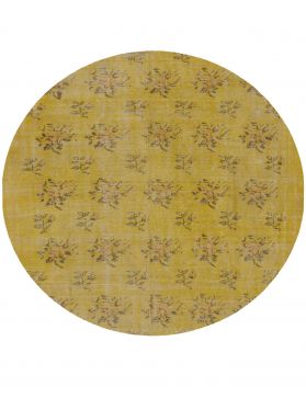 Tappeto Vintage  giallo <br/>200 x 200 cm