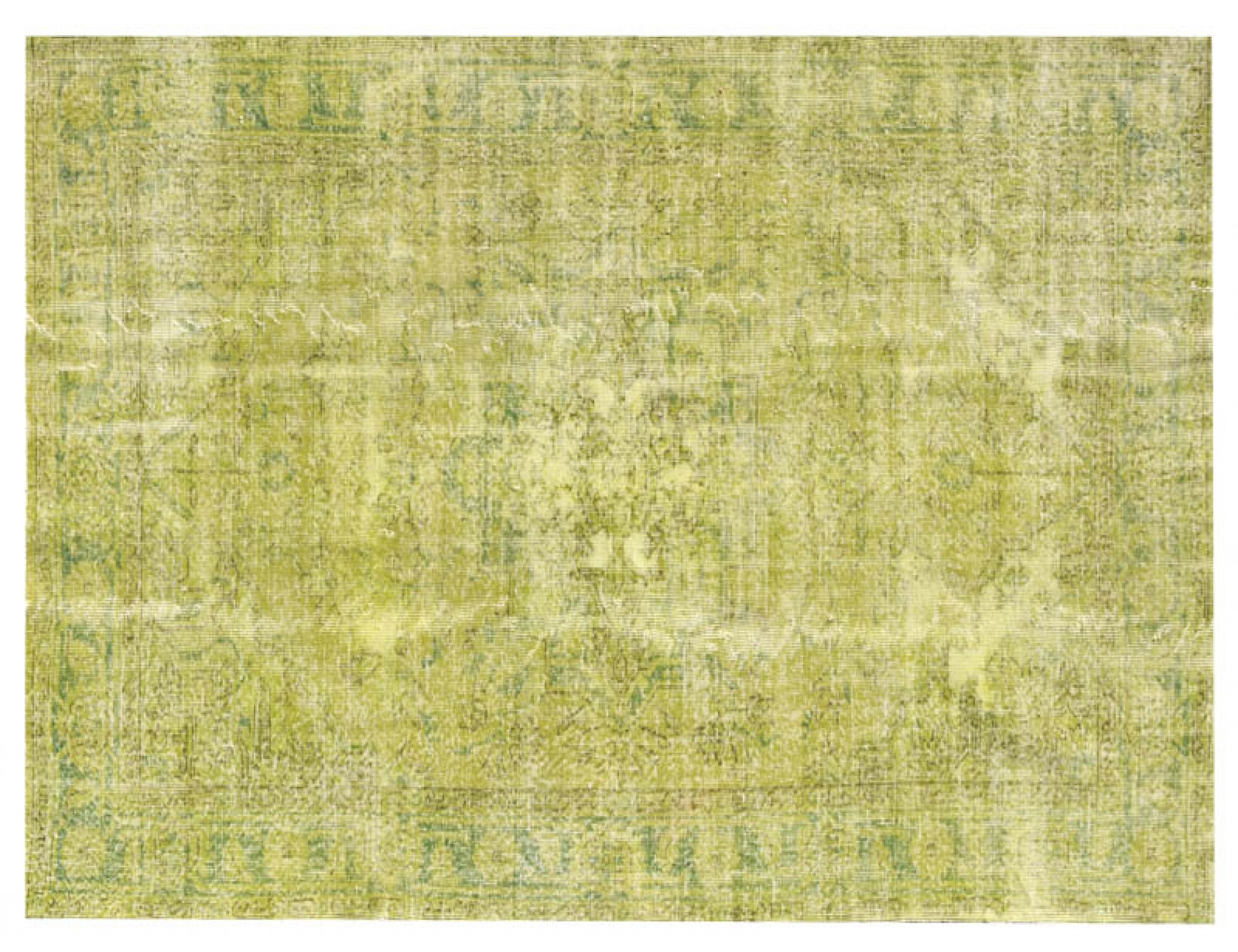 Tappeto Vintage  verde <br/>248 x 140 cm