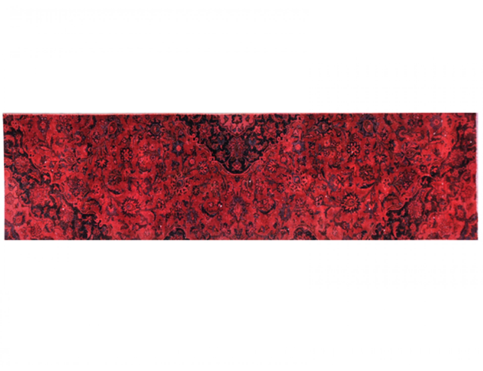 Alfombra vintage  rojo <br/>287 x 75 cm