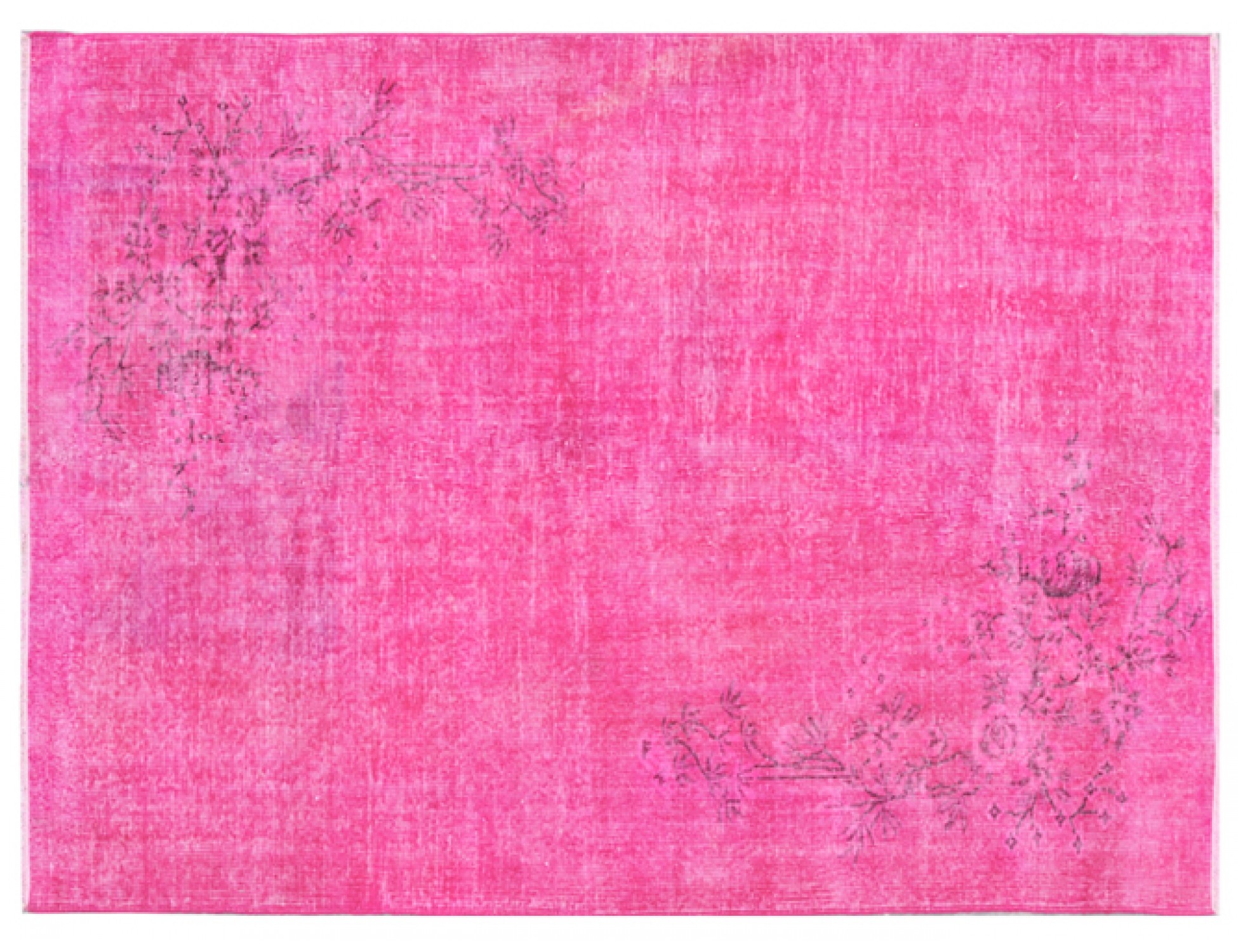 Tappeto Vintage  rosa <br/>257 x 161 cm