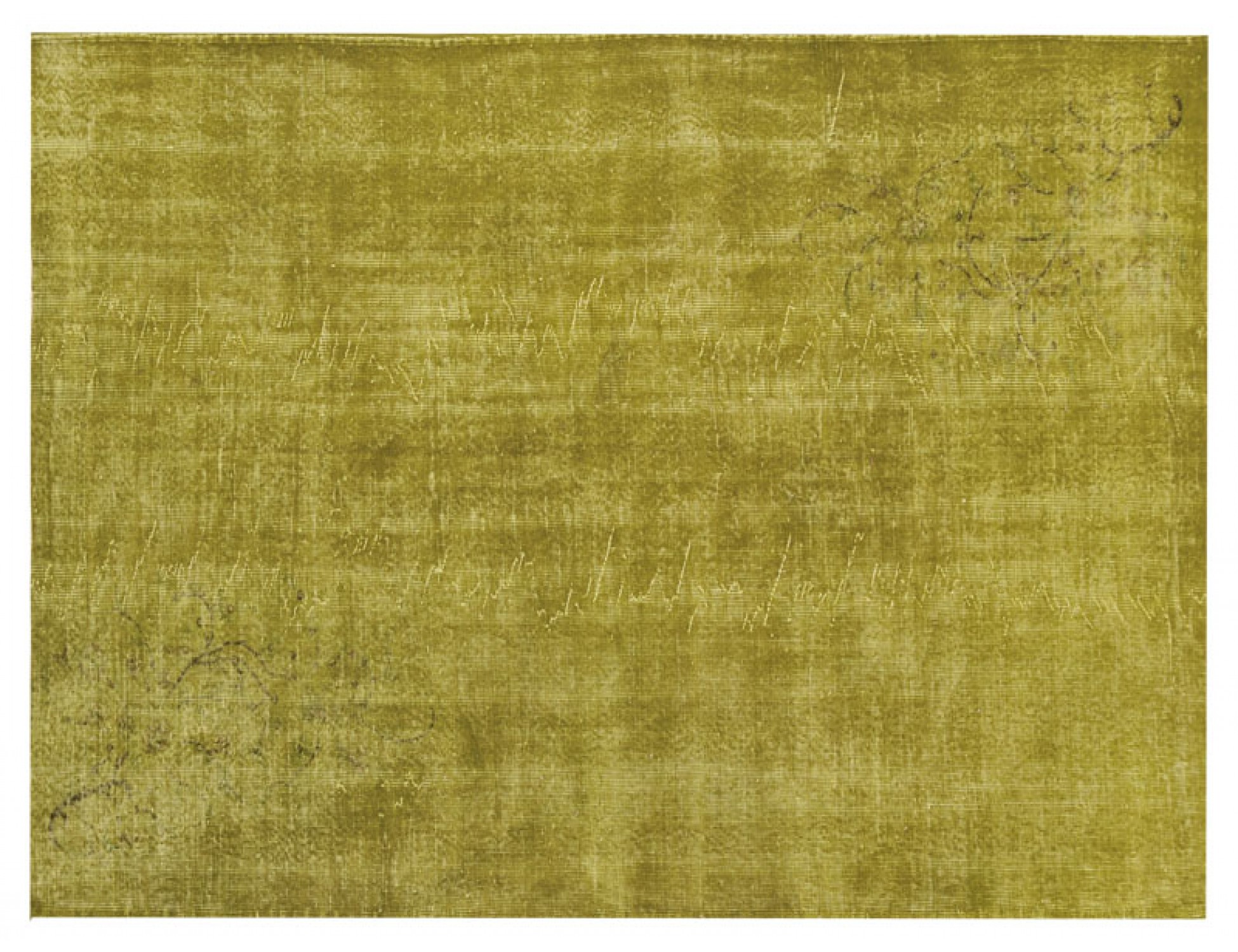 Vintage Carpet  green  <br/>265 x 165 cm