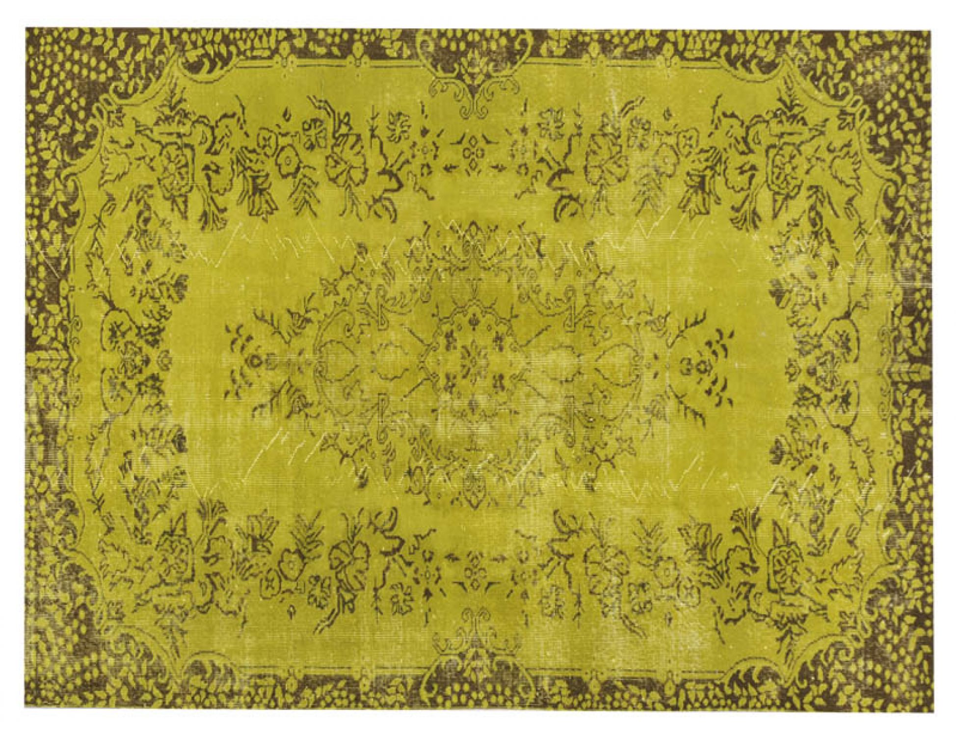 Tappeto Vintage  verde <br/>275 x 158 cm