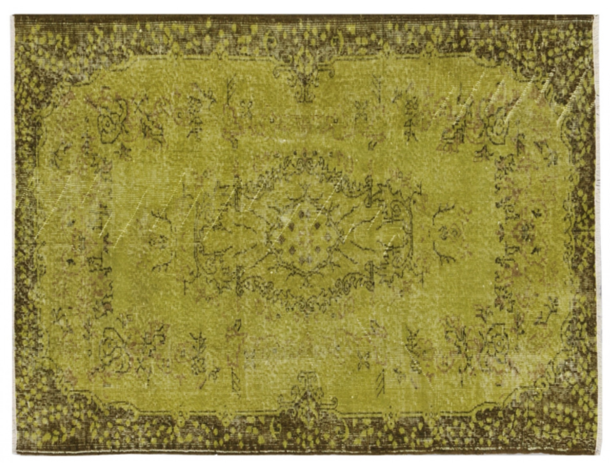 Tappeto Vintage  verde <br/>204 x 116 cm