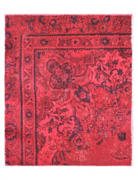 Vintage Teppich  rot <br/>108 x 92 cm