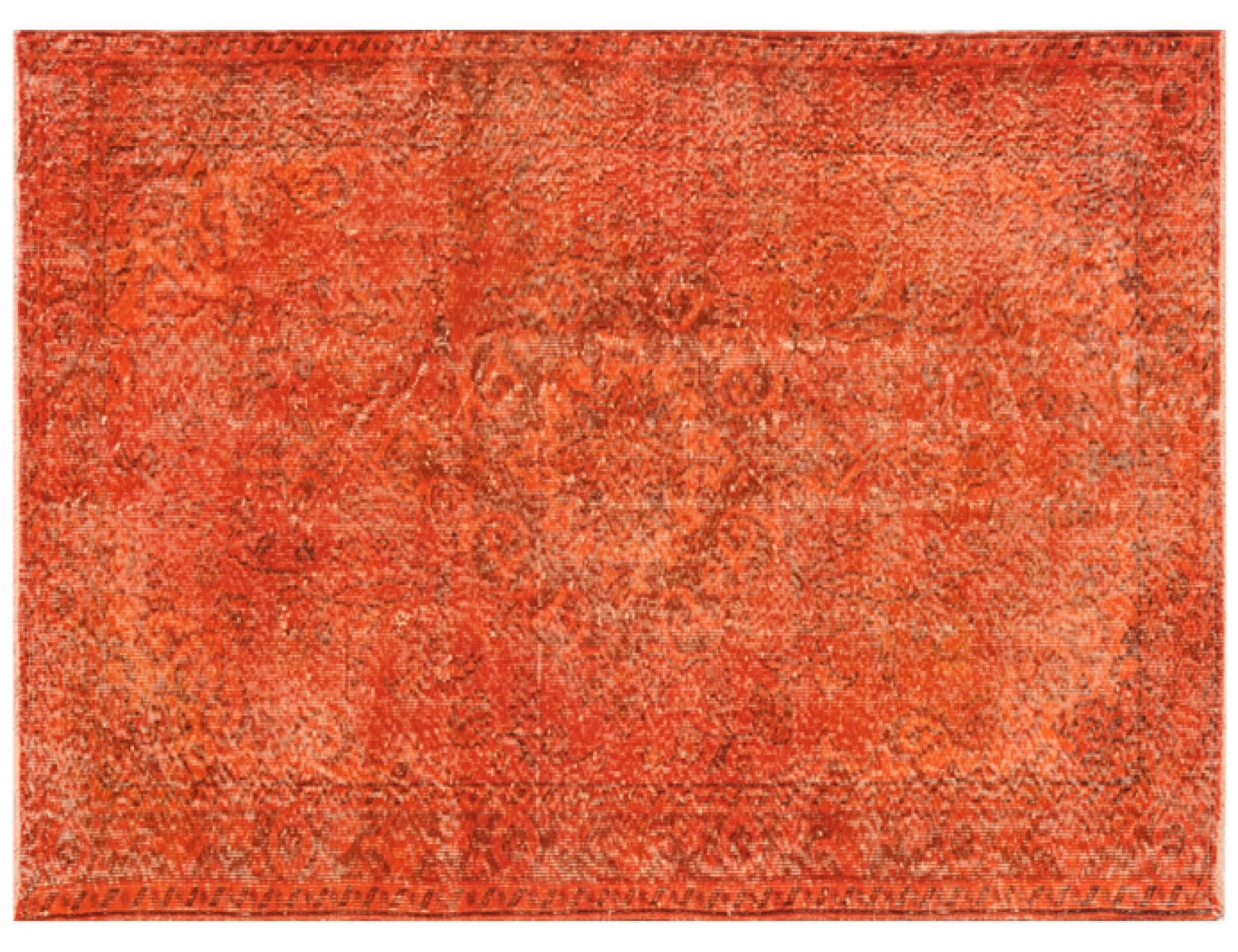  Vintage Tapis  orange <br/>222 x 119 cm