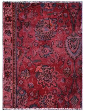 Vintage Teppich  rot <br/>93 x 65 cm