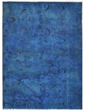 Vintage Teppich  blau <br/>161 x 108 cm