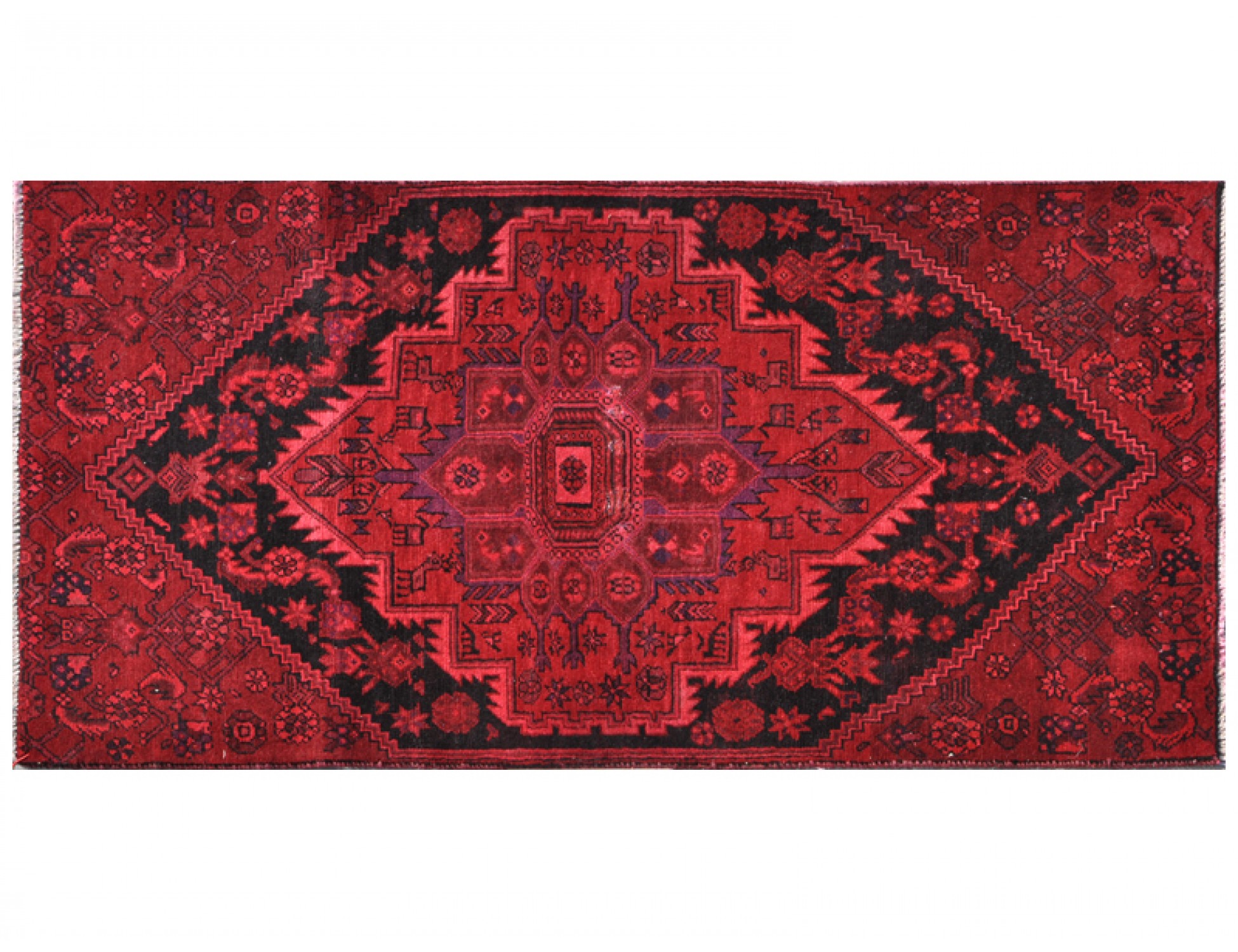 Tappeto Vintage  rosso <br/>172 x 82 cm