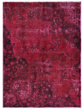 Vintage Teppich  rot <br/>127 x 103 cm