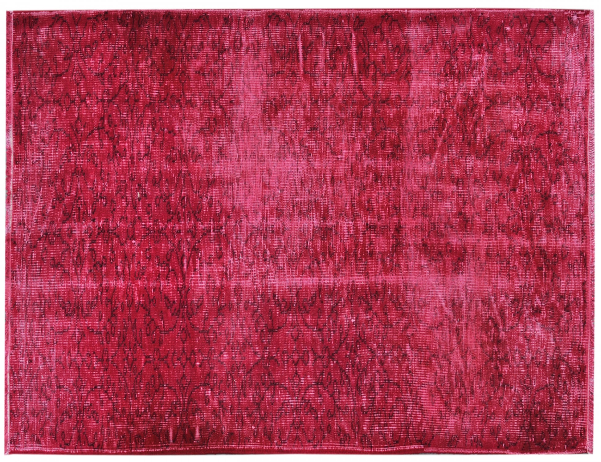 Alfombra vintage  rojo <br/>219 x 119 cm