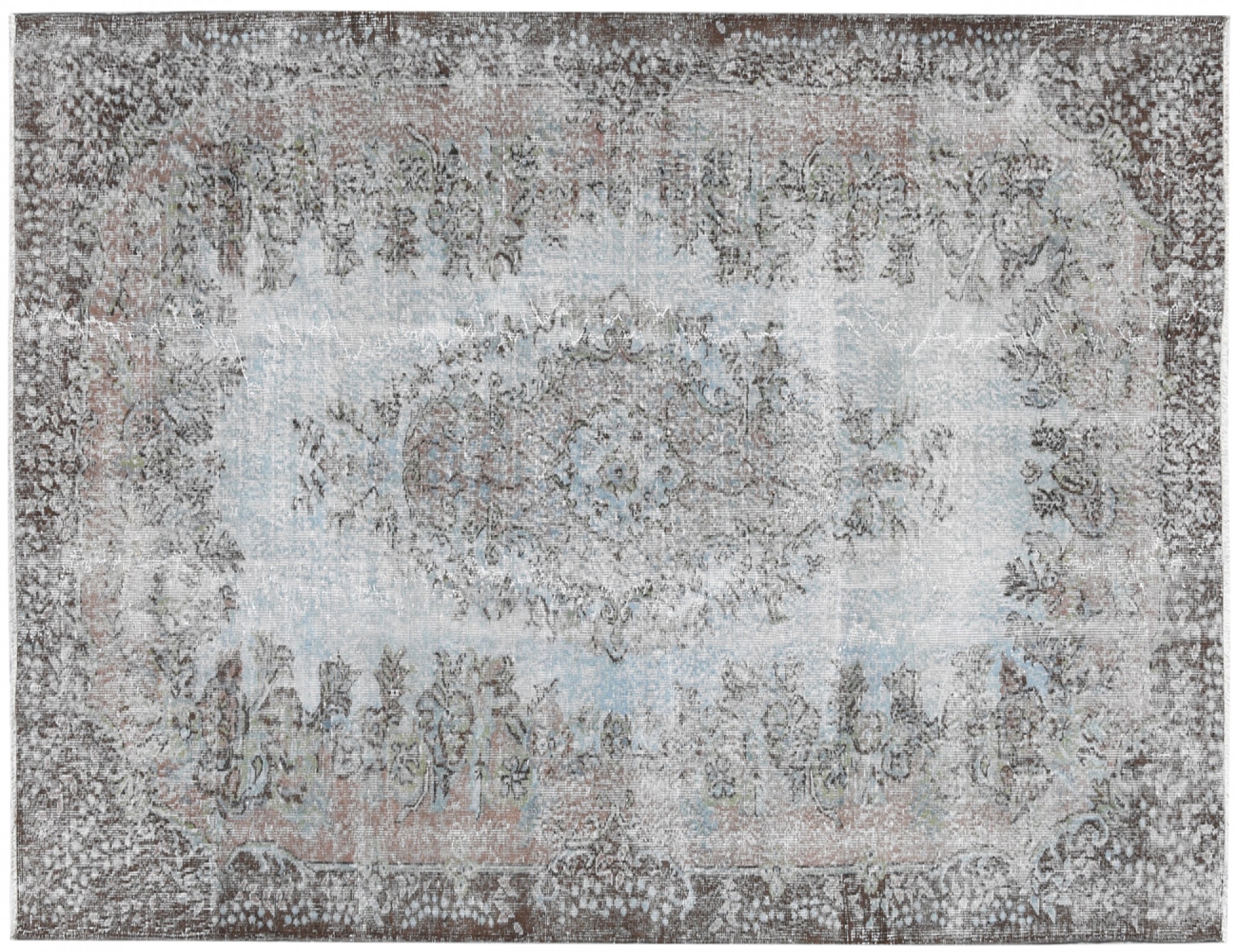  Vintage Tapis  bleu <br/>304 x 176 cm