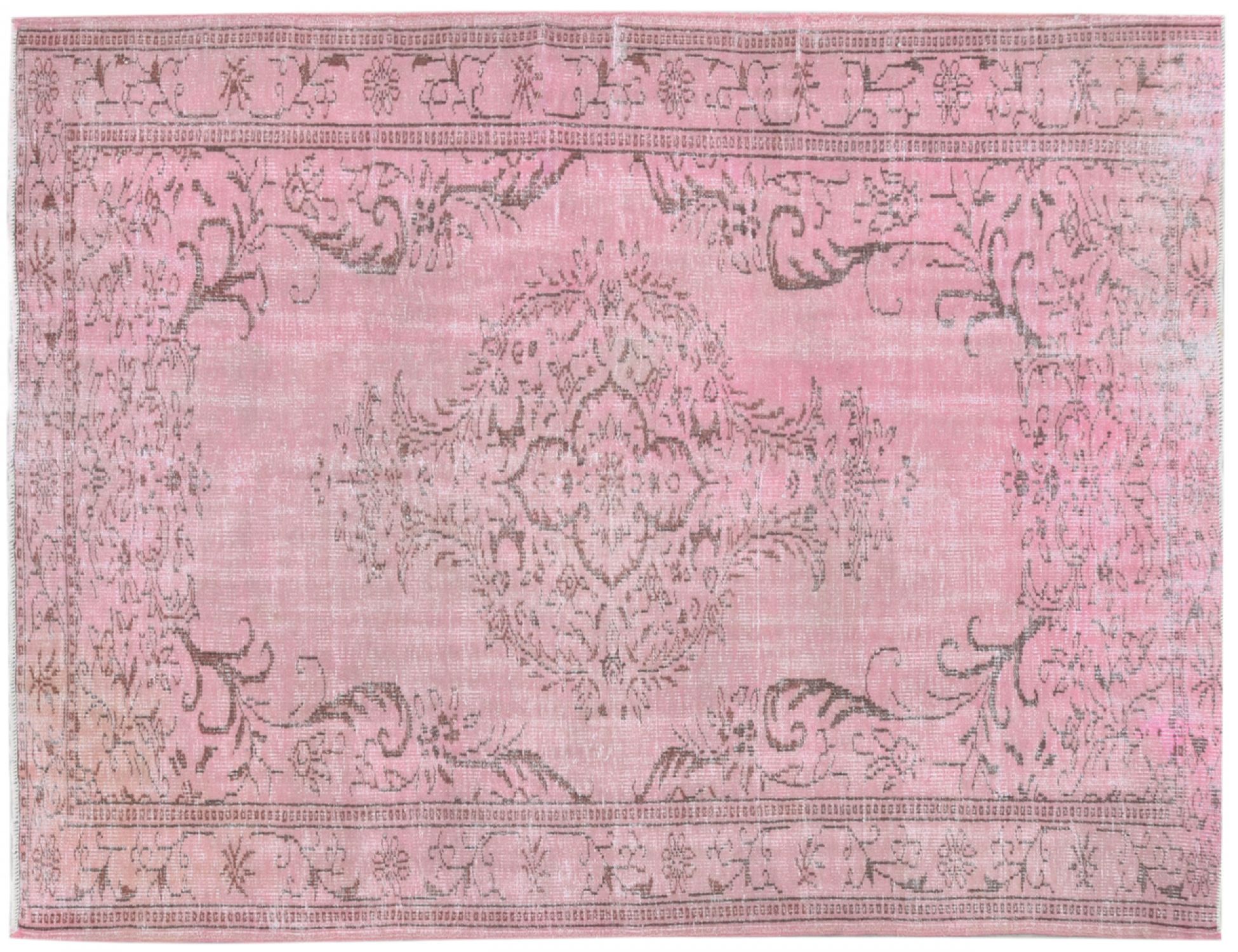 Tappeto Vintage  rosa <br/>287 x 184 cm