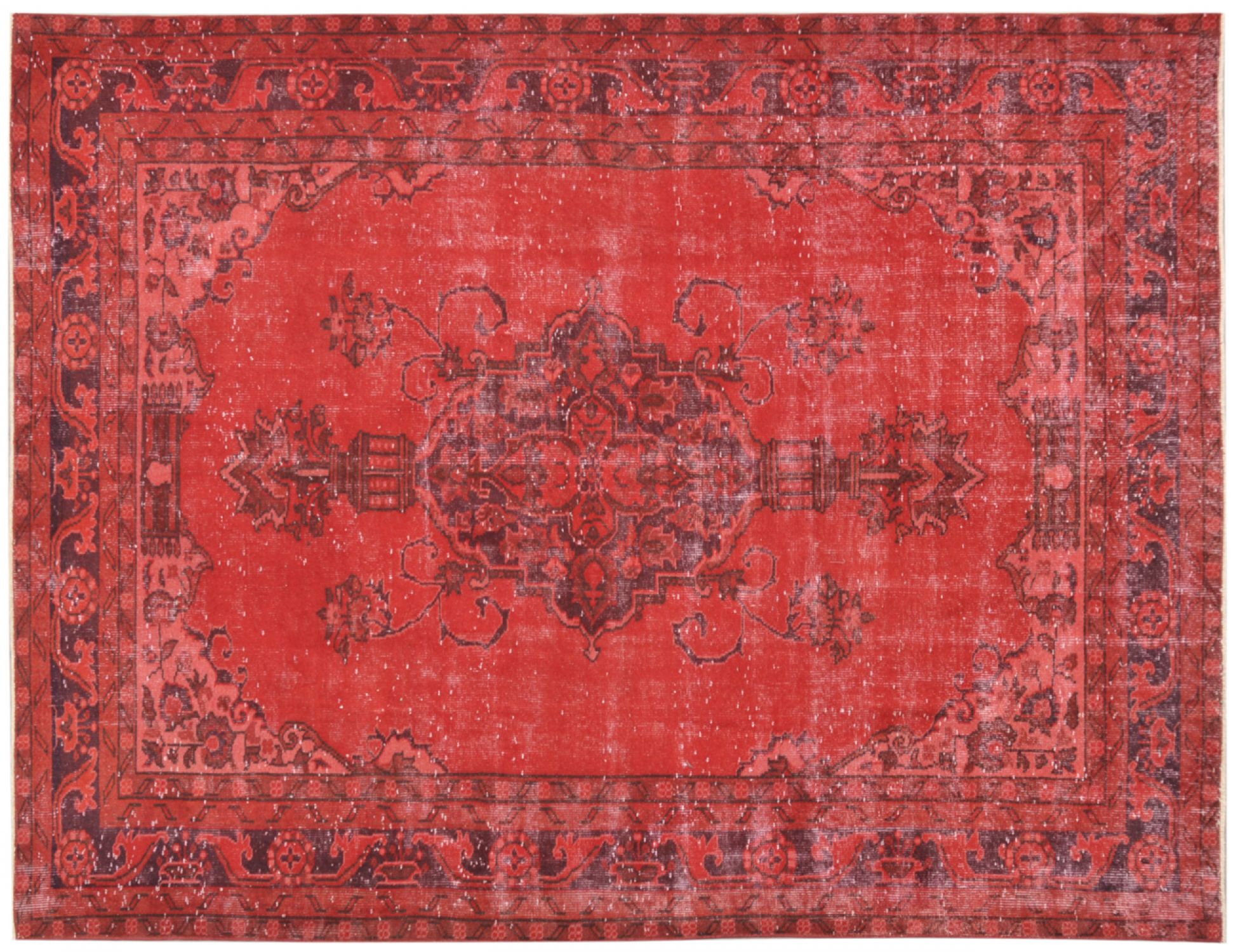 Tappeto Vintage  rosso <br/>311 x 204 cm