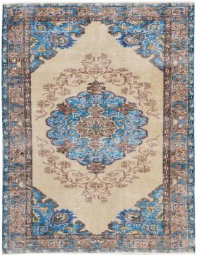 Tappeto Vintage  blu <br/>187 x 110 cm