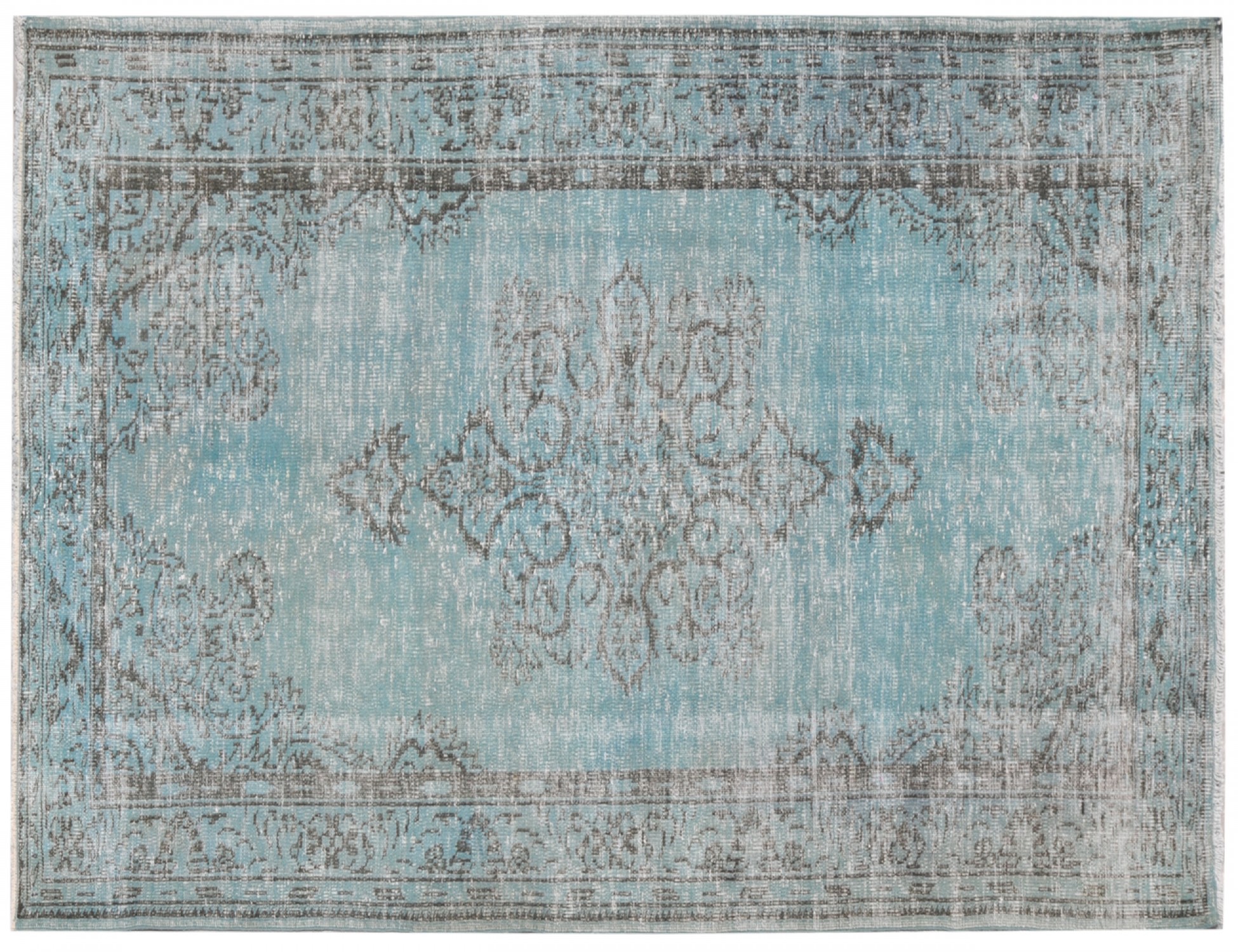 Vintage Teppich  blau <br/>267 x 156 cm