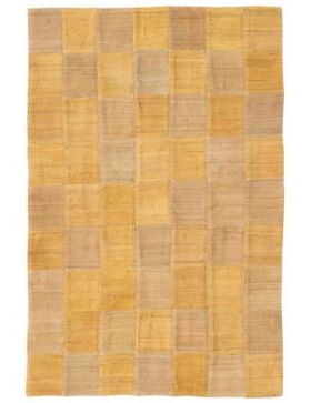 Kilim Patchwork  giallo <br/>220 x 144 cm