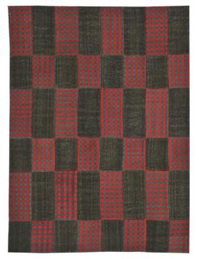 Patchwork Kilim 231 X 167 grå