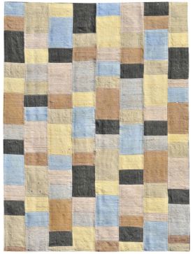 Patchwork Kelim  blau <br/>247 x 166 cm