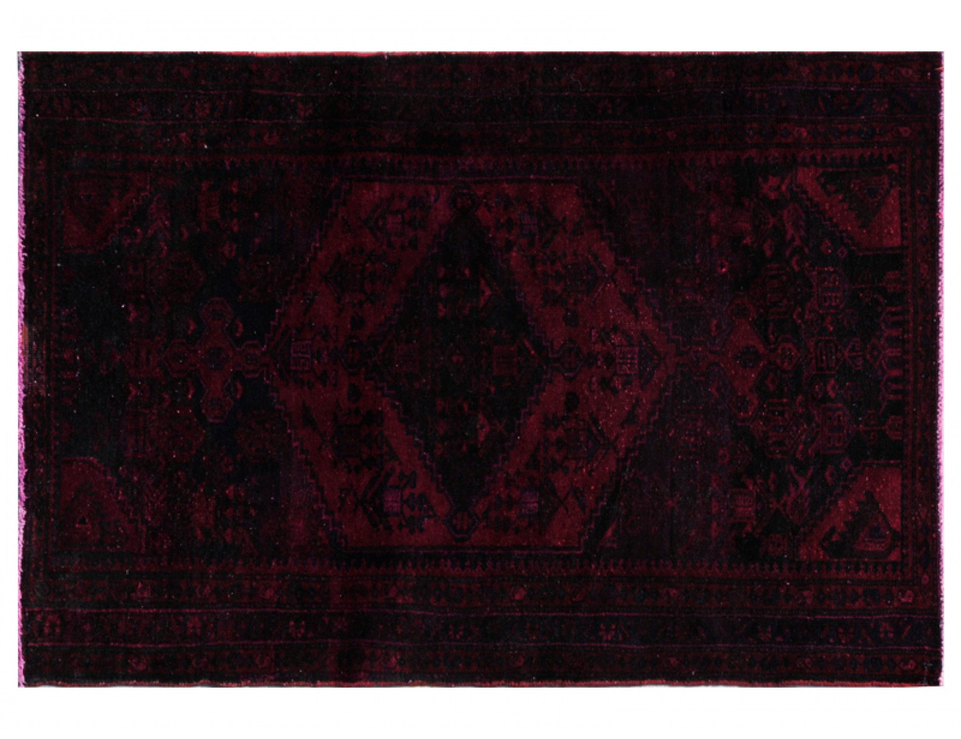 Tappeto Vintage  rosso <br/>173 x 101 cm